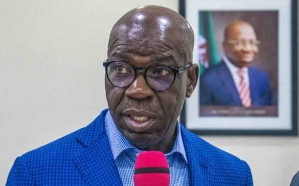 EdoDecides: Obaseki Forced Out Of INEC Premises