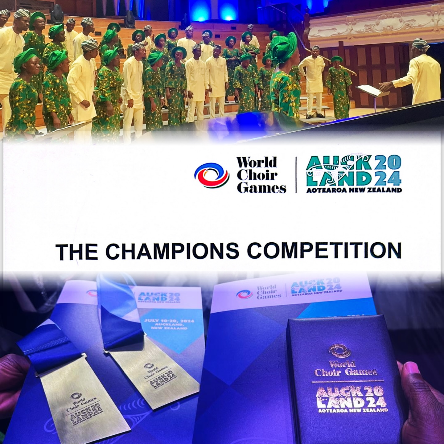 MFM Wins Two Gold Medals At The 2024 World Choir Games