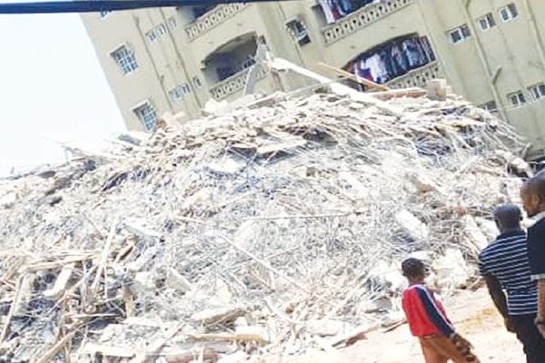 JUST IN: Lagos Building Collapse, Five Dead