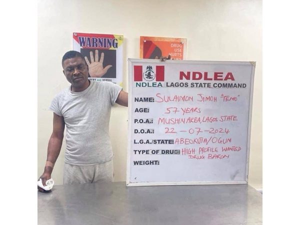 Most Wanted Drug Baron In Lagos,Temo, Arrested By NDLEA