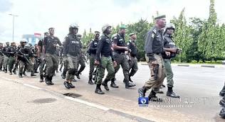 Protest: Police Increase Security Around Kaduna State House