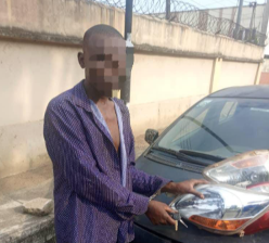 Man Arrested For Disassembling Car Parts In Lagos