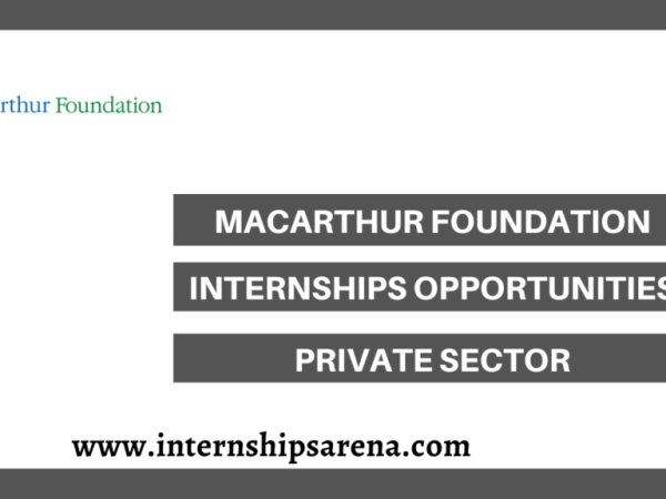 MacArthur Foundation Communications Internship