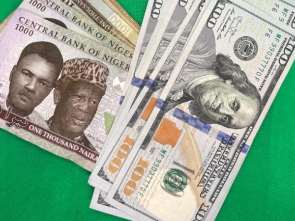 Naira appreciates by 2.5% against dollar at official market