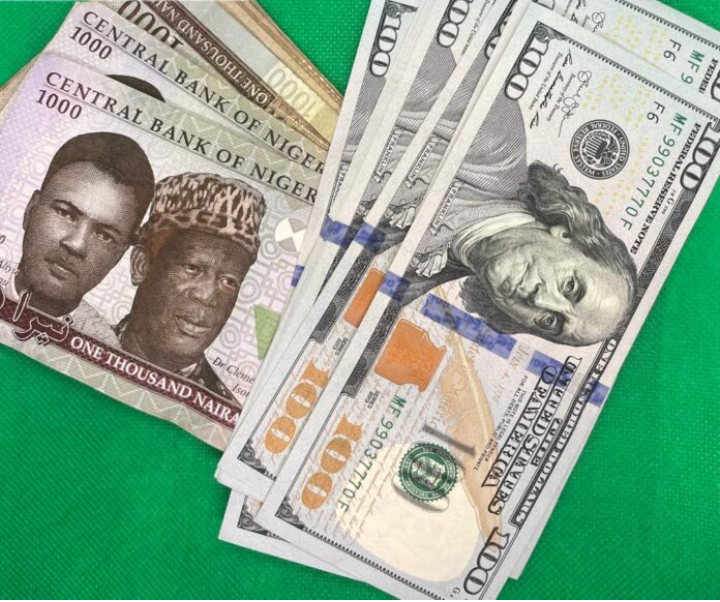 Naira appreciates by 2.5% against dollar at official market