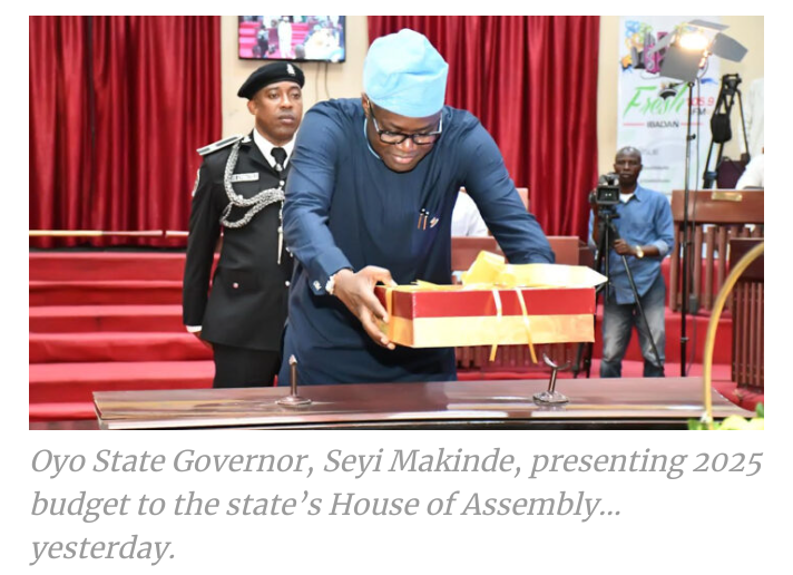 Budget: Makinde and Adeleke presents N678 Billion, N390 Billion budgets respectively, to the House of Assembly.