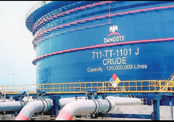 Dangote Refinery begins exporting Petrol to West Africa countries.