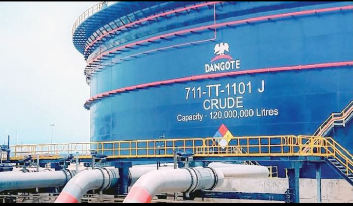 Dangote Refinery begins exporting Petrol to West Africa countries.