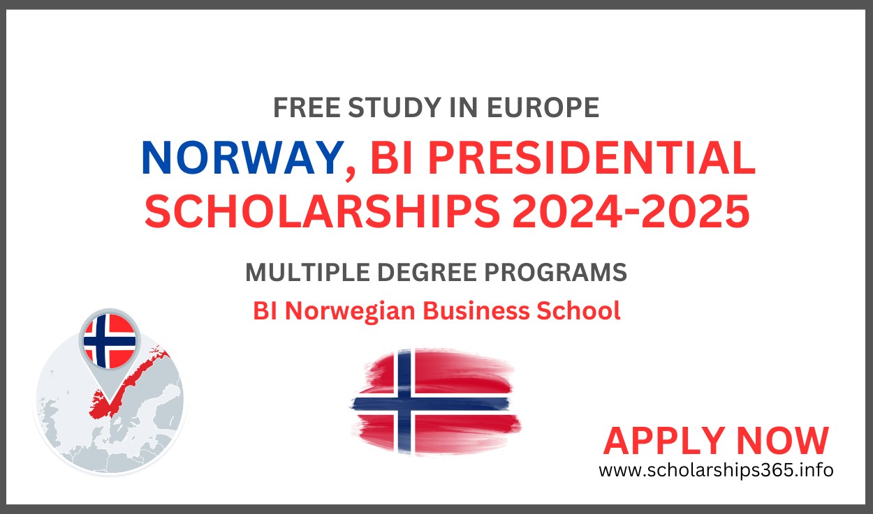 BI Norwegian Business School 2025-2026 Presidential Scholarship For International Students