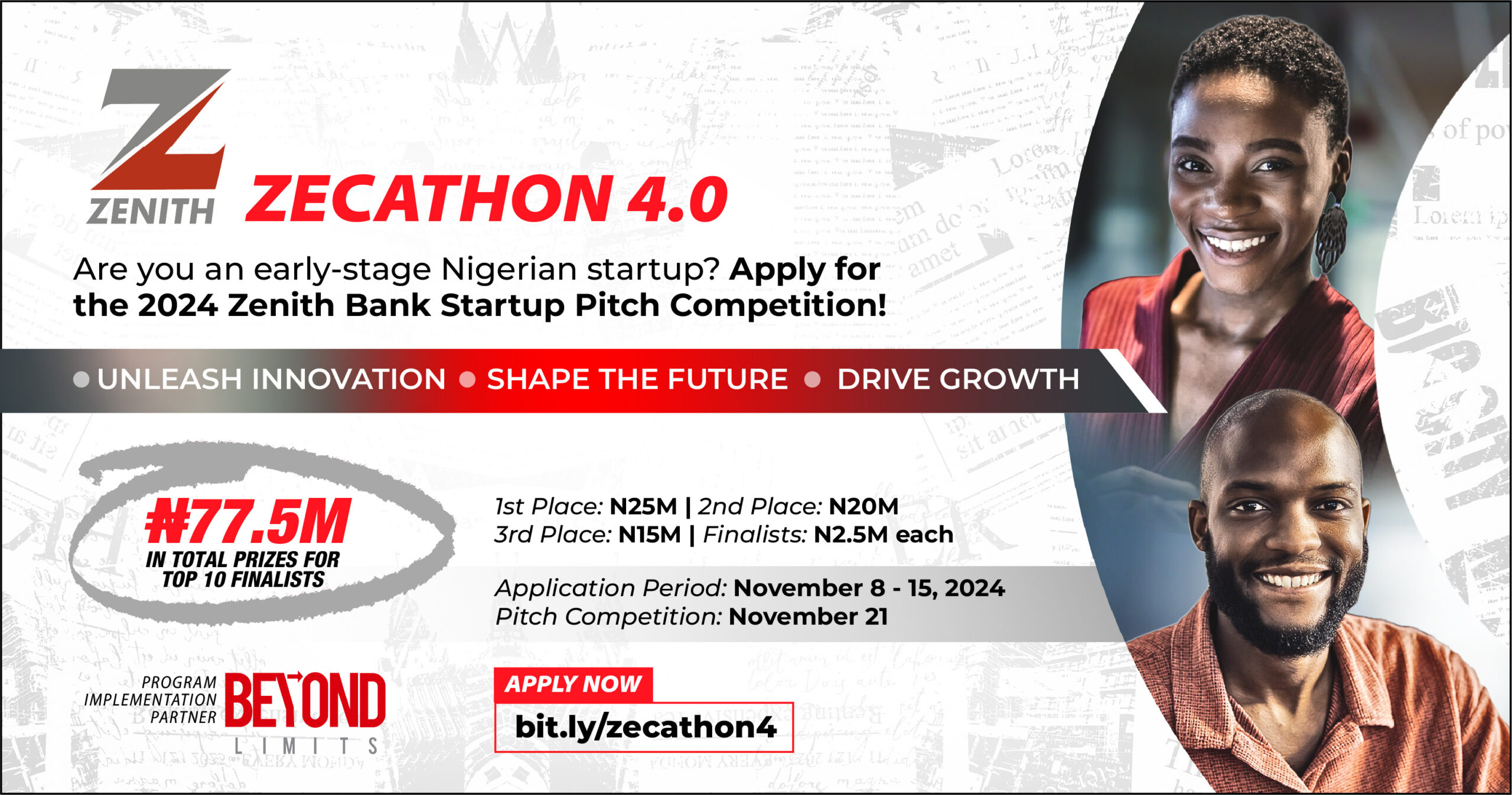 Zenith Bank Startup Pitch Competition 2024: A Platform for Nigerian Startups in Tech