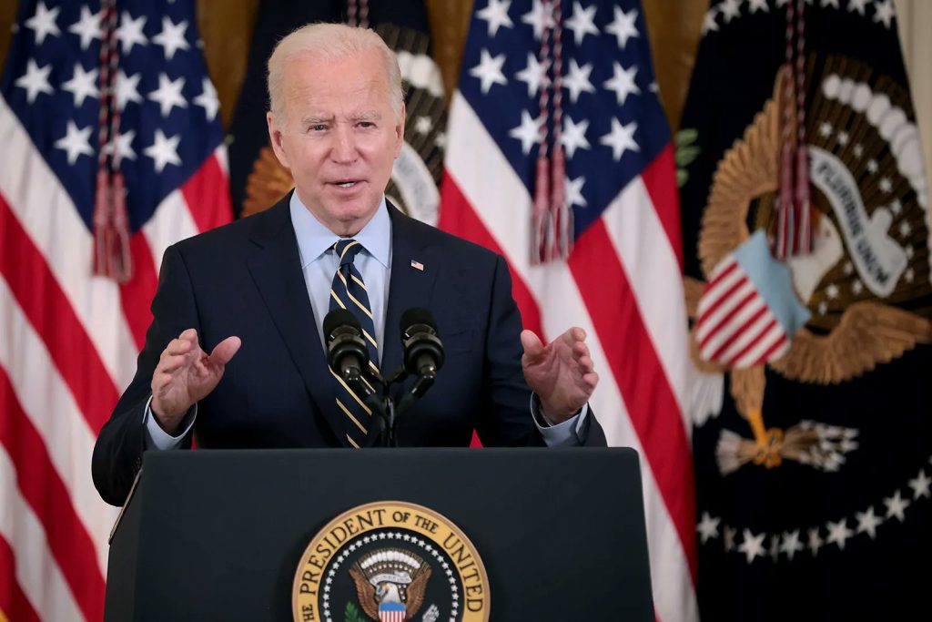 U.S. President Joe Biden Announces 0 Payments to California Wildfire Victims